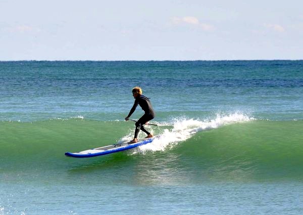 Inflatable surfboard on sale