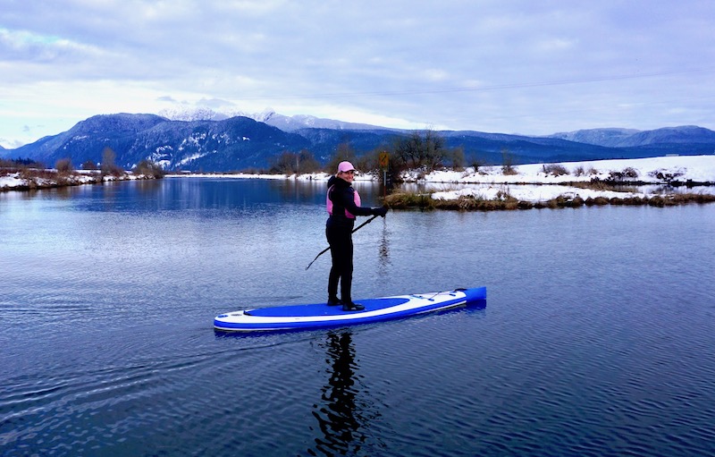 winter paddling wear PFD
