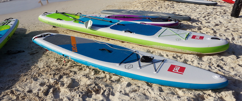 Red Paddle Co inflatable SUP's