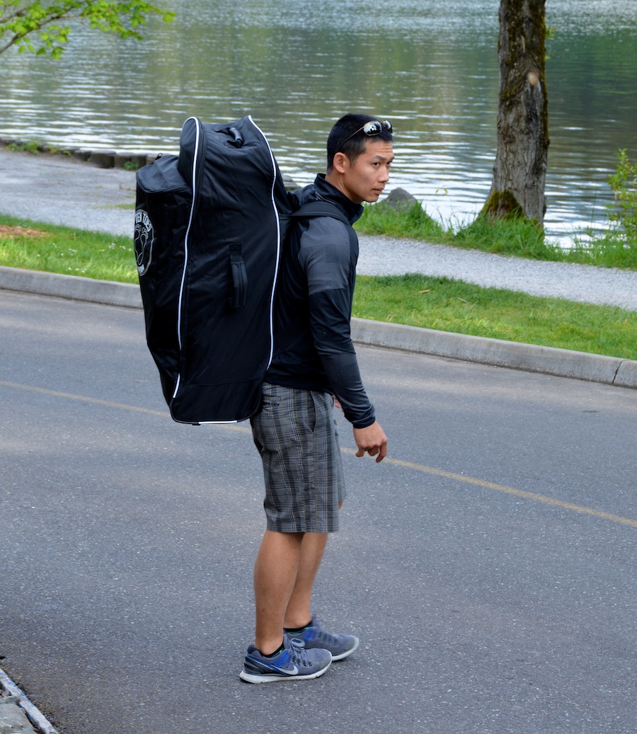 Ten Toes Board Emporium SUP backpack