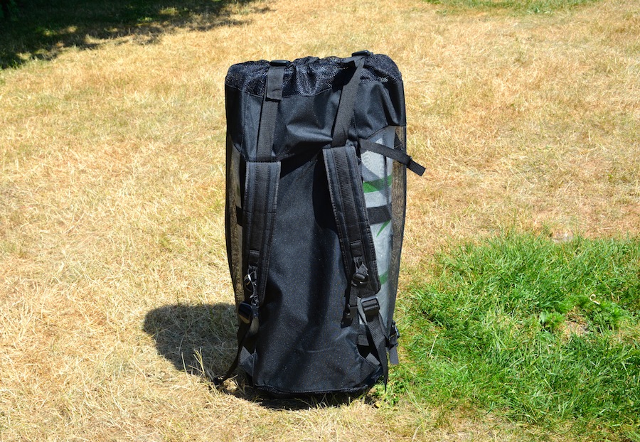 Current Drives backpack - back view