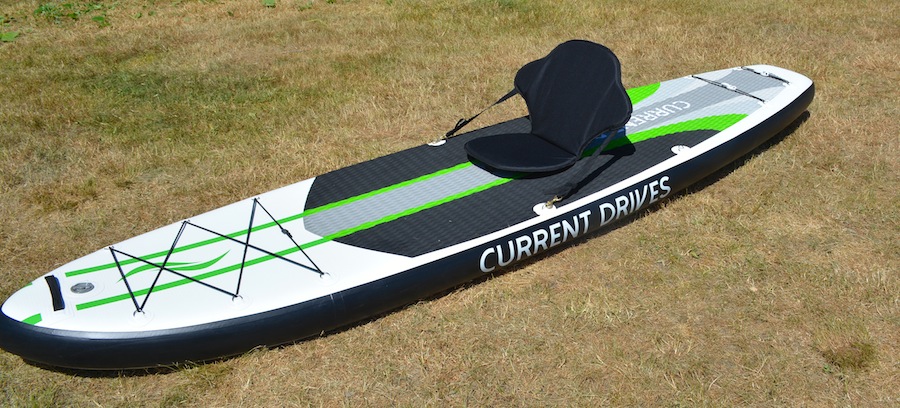 inflatable SUP with seat