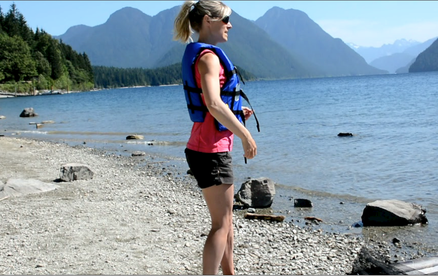 side view of the Airhead lifejacket