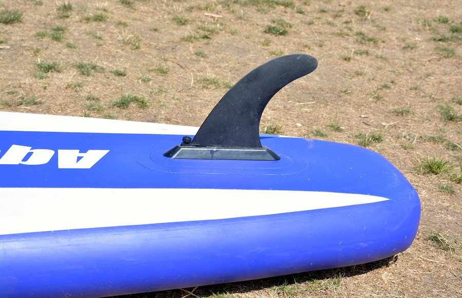 Aquaglide inflatable SUP removable fin