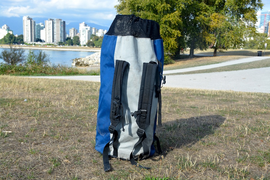 NRS Czar backpack padded shoulder straps