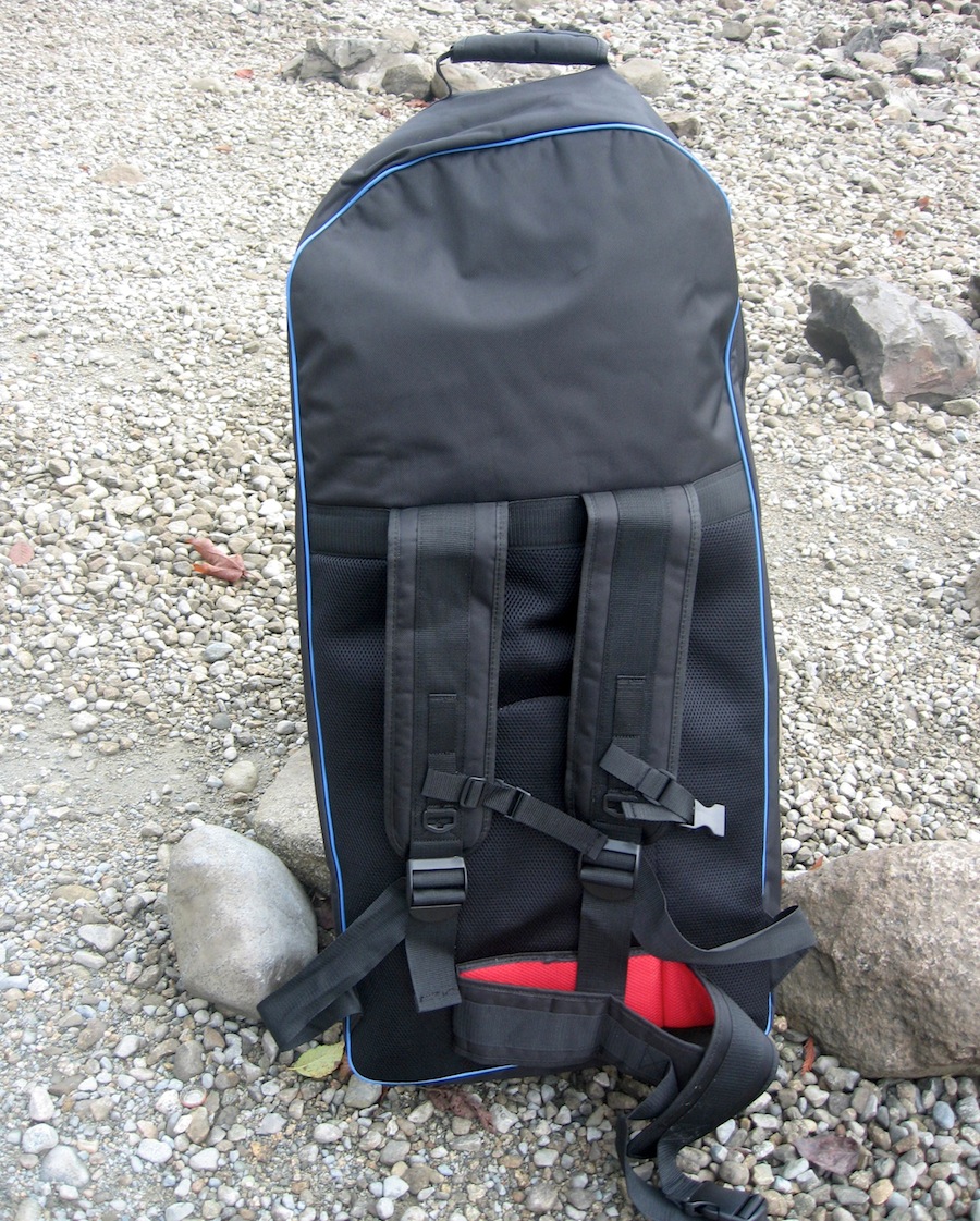 Earth River backpack back view