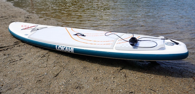 10'6" WE inflatable stan-up paddleboard