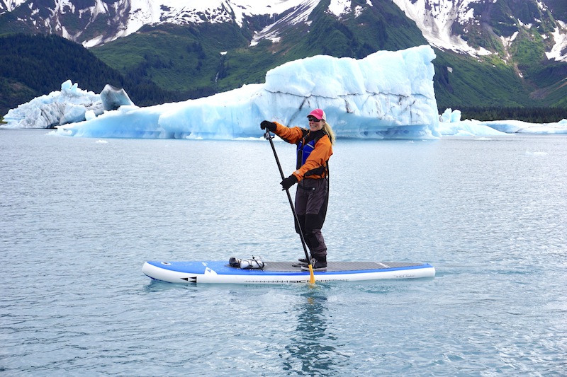 paddling the Sic Recon ISUP with Liquid Adventures in Alaska