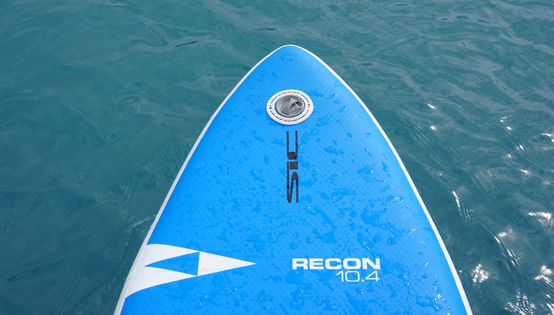 SIC Recon 10.4 inflatable paddle board tapered nose