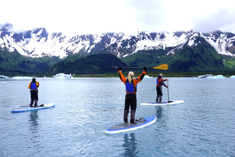 stand-up paddling Alaska