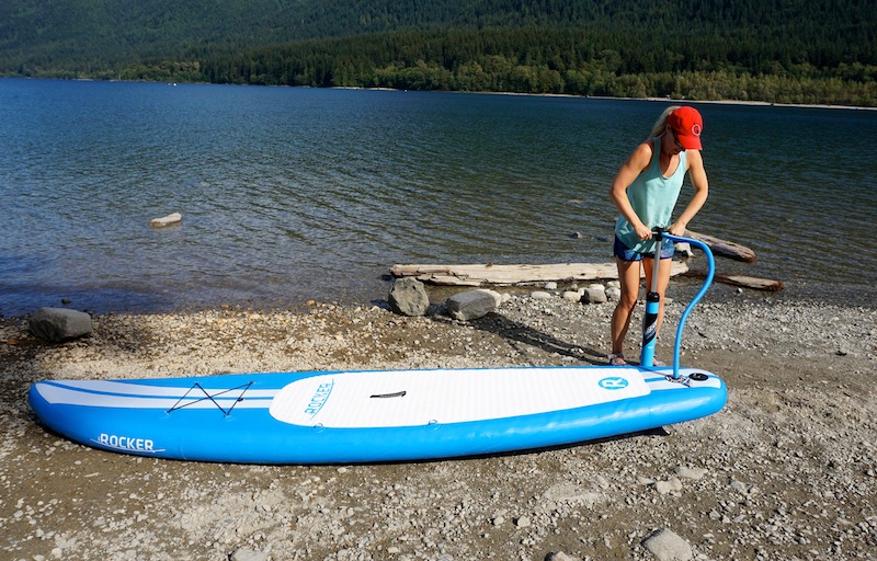 an Inflatable SUP