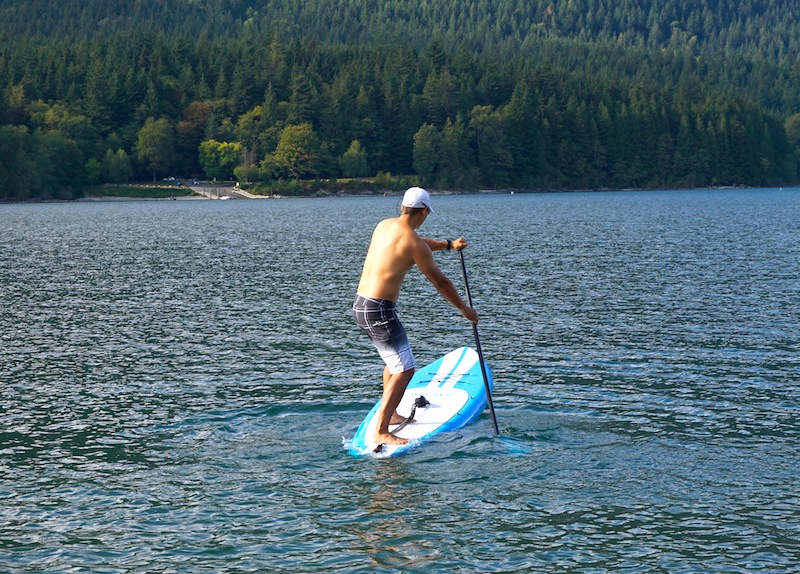 iRocker pivot turns stand up paddling