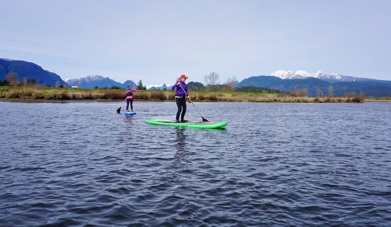 stand-up paddling Burke SUP