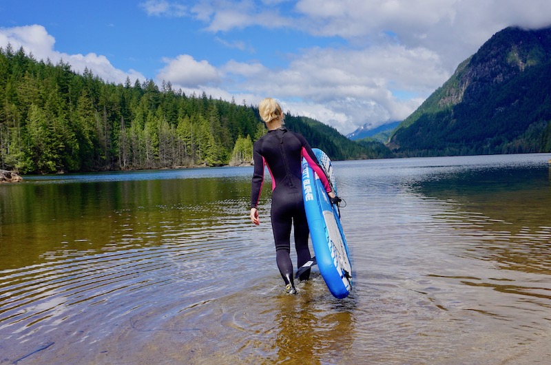 wetsuit for stand-up paddle boarding