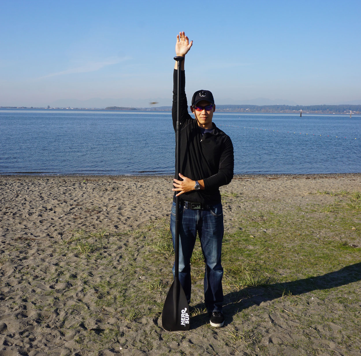 how to measure your SUP paddle