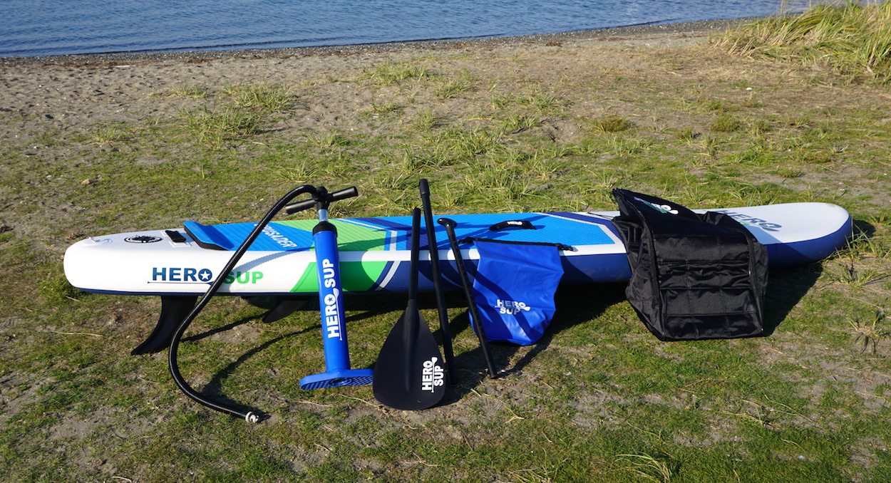 Hero SUP paddle board accessories package