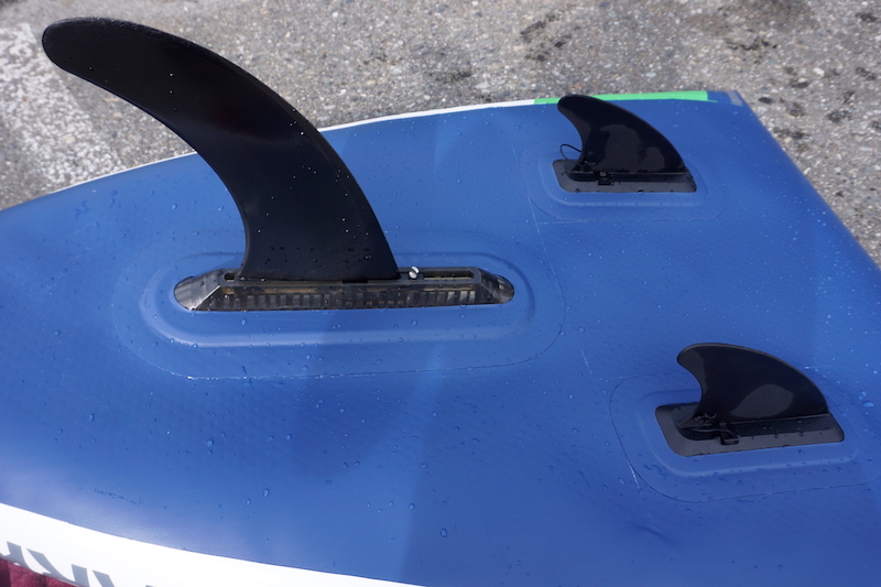 Hero SUP three removable fins