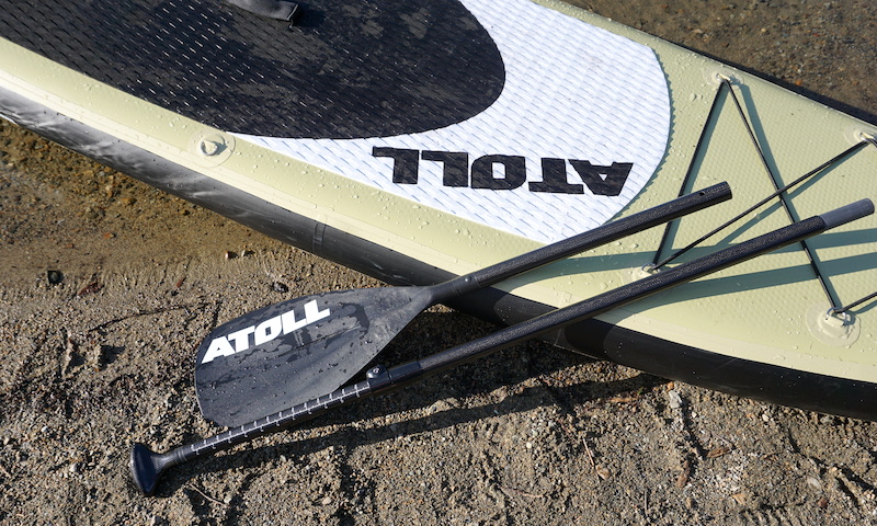 3-piece carbon shaft Atoll SUP paddle