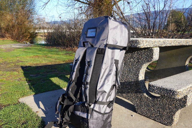 Thurso Surf backpack with side mesh paddle holders