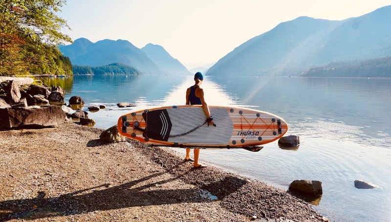 Alouette Lake Waterwalker 120 stand up paddle board