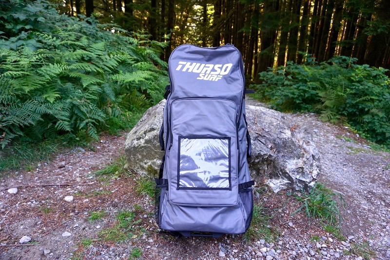 Thurso Surf rolling backpack