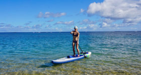Stand Up Paddle Boarding In North Shore Kauai