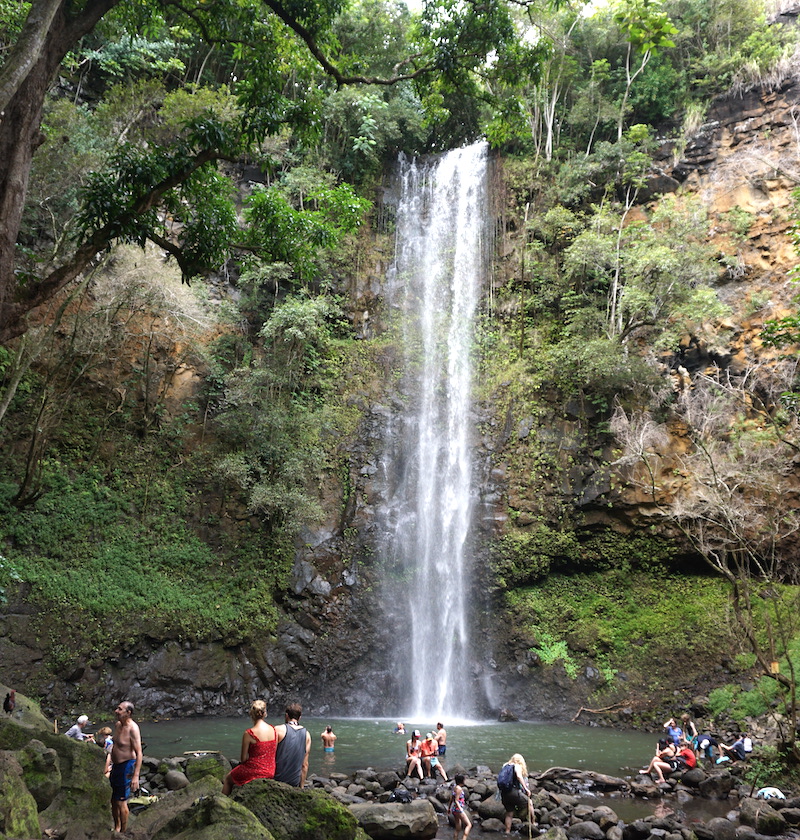 Secret Falls 120 foot waterfall