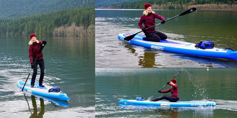 sea eagle needlenose touring inflatable paddle board