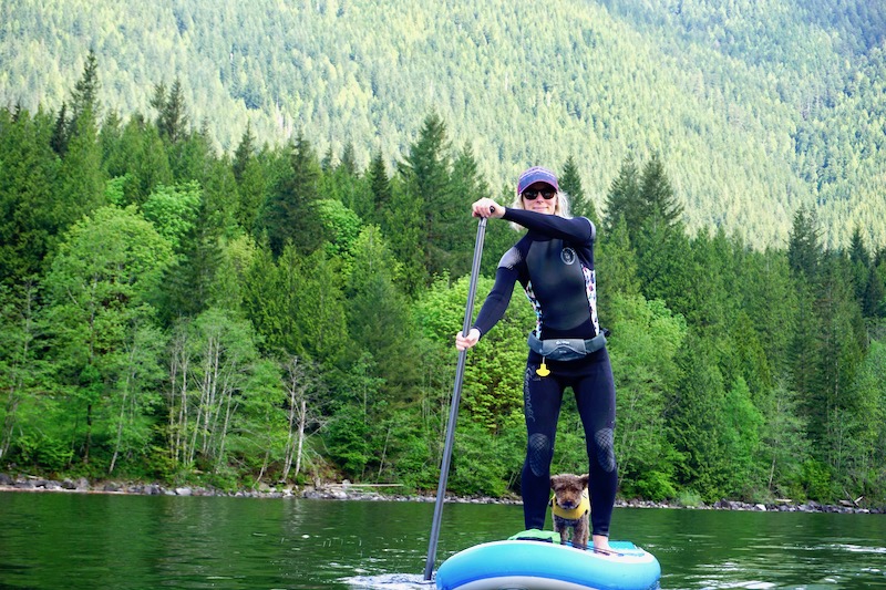 stand up paddle boarding Odyssey full wetsuit