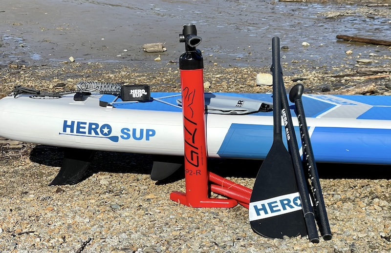 Hero SUP 3-piece carbon fiber paddle