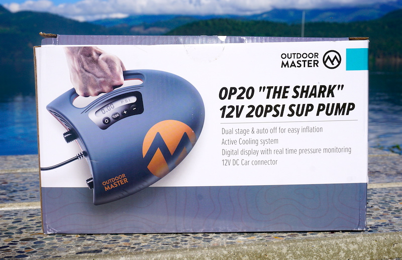 Recensione pompa elettrica OutdoorMaster the Shark per SUP