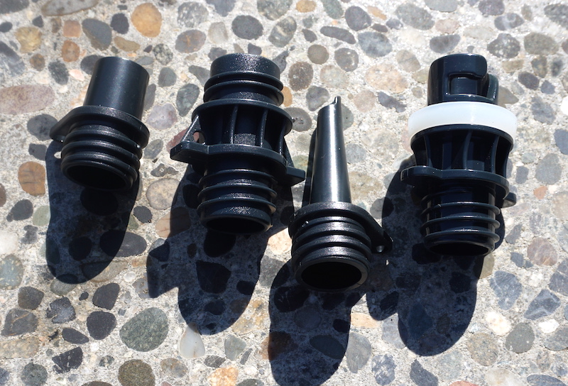 multiple valve attachments for Shark Pump