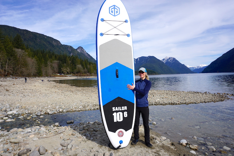 lightweight and easy to use inflatable SUP Sailor 10'6"