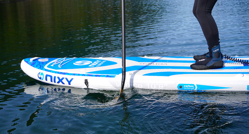 paddleboarding the nixy venice 10'6" isup