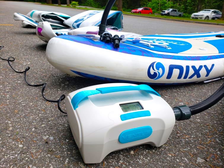 electric paddle board pumps