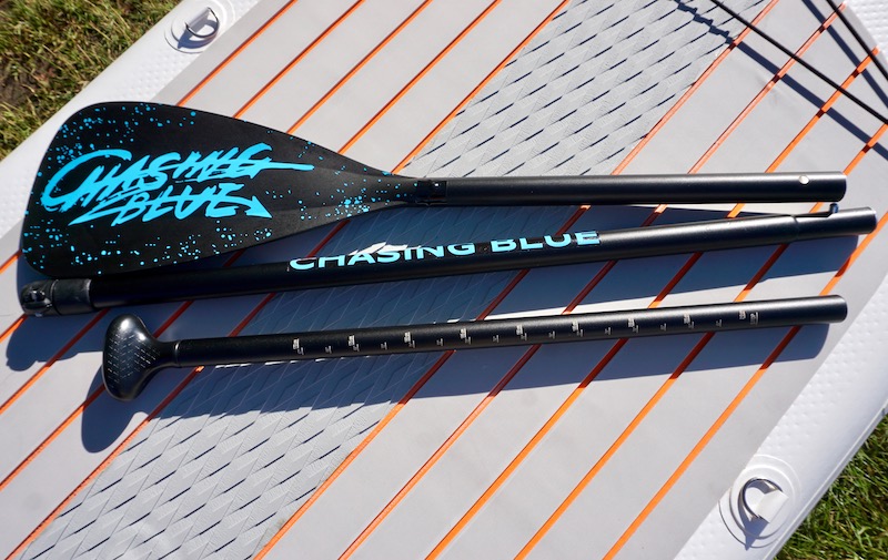 Chasing Blue 3-piece SUP paddle