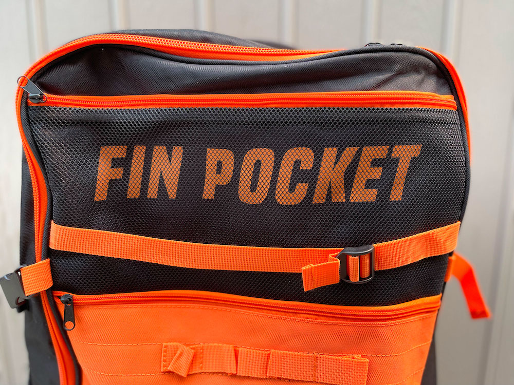Gili backpack fin pocket for ISUP
