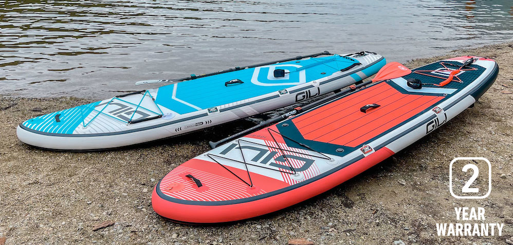 2 year warranty for Gili paddle boards