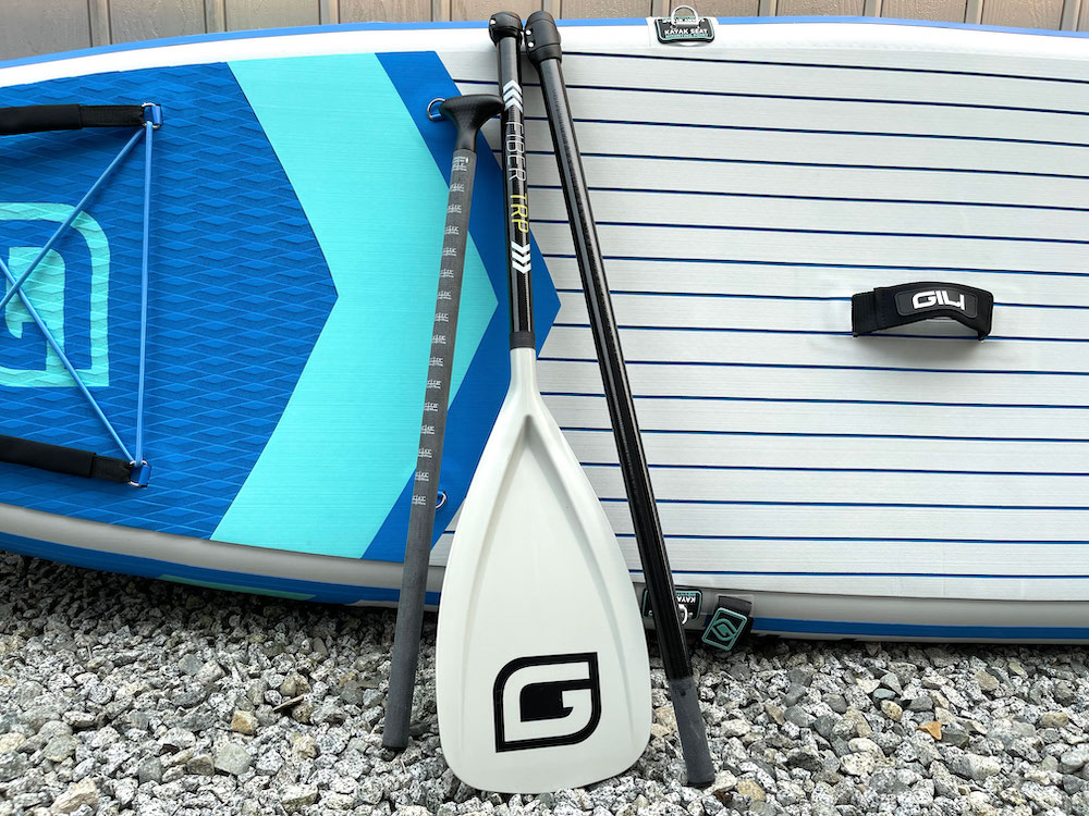 3 piece fiberglass SUP paddle Gili Sports