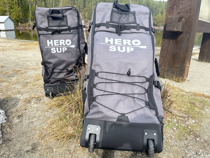 Hero SUP premium rolling backpack