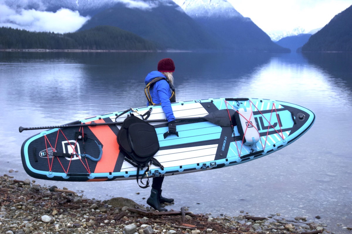 Gili Komodo Inflatable Paddle Board Kayak Package