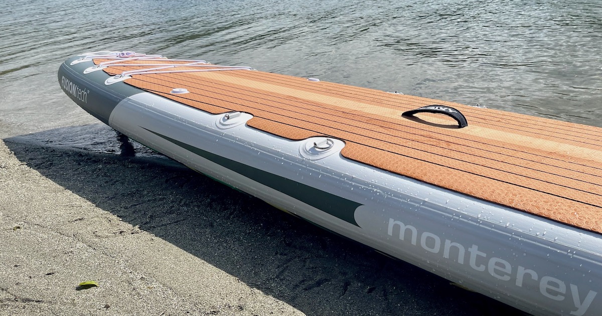 Nixy Monterey inflatable SUP long deck pad