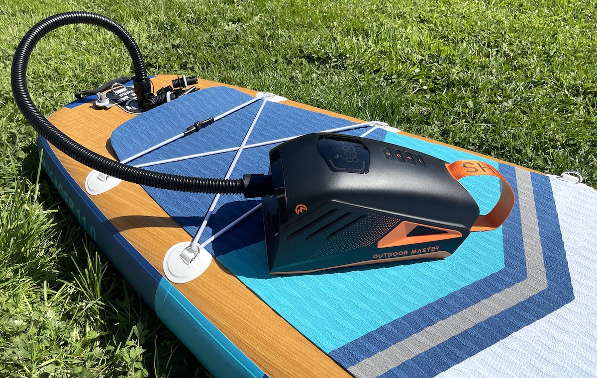 Shark 3 super fast electric pump for paddle boards