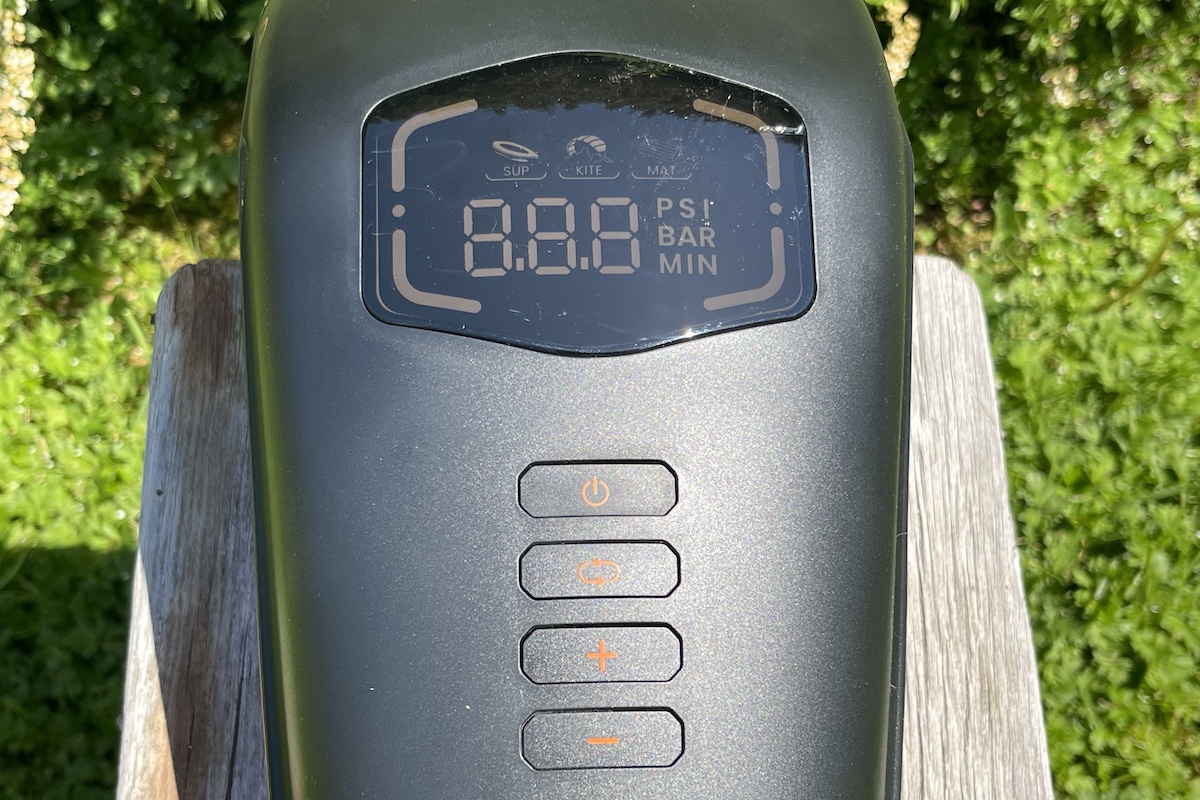 Shark 3 pump digital display modes