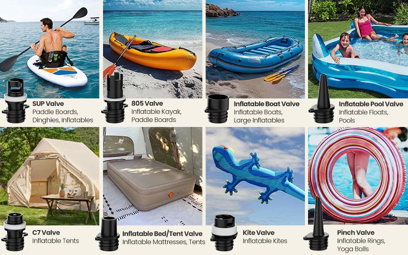 Outdoormaster Shark pump nozzles 