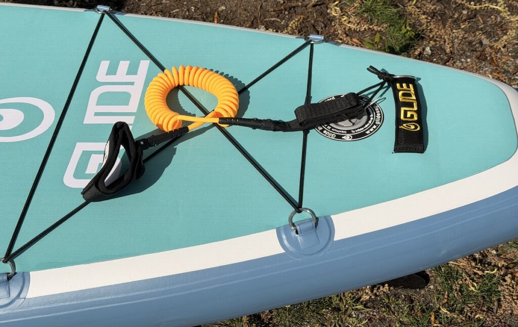 Glide Retro Elite leash with SUP